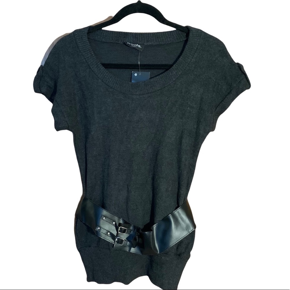 NWT Belted Sweater